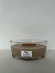 Ароматична свічка Woodwick Ellipse Tonka & Almond Milk 453 г - зображення 2