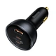 Автомобільний зарядний пристрій Baseus Qualcomm Quick Charge 5 Technology Multi-Port Fast Charge C+C+U 160W CCZX-160CO - зображення 2