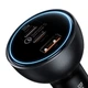 Автомобільний зарядний пристрій Baseus Qualcomm Quick Charge 5 Technology Multi-Port Fast Charge C+C+U 160W CCZX-160CO - зображення 3