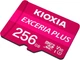 Карта памяті Kioxia microSDXC 256GB Class 10 UHS-I U3 V30 Exceria Plus + SD Adapter (LMPL1M256GG2) - изображение 3