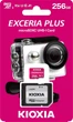 Карта памяті Kioxia microSDXC 256GB Class 10 UHS-I U3 V30 Exceria Plus + SD Adapter (LMPL1M256GG2) - изображение 4