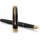 Ручка перова Parker SONNET Black Lacquer GT FP F 86 015 - зображення 3