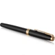 Ручка перова Parker SONNET Black Lacquer GT FP F 86 015 - зображення 4