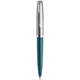Ручка кулькова Parker PARKER 51 Teal Blue CT BP 55 332 - зображення 1