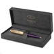 Ручка шариковая Parker PARKER 51 Deluxe Plum GT BP Золотистый 57 132 - изображение 5