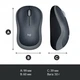 Безпровідна миша Logitech M185 Gray (910-002238) - изображение 12