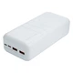 Портативний зарядний пристрій Power Bank XO PR189 PD20W+QC22.5W 30000 mAh 2USB/1Type-C Білий - зображення 2