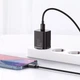Сетевое зарядное устройство c быстрой зарядкой Baseus Super Silicone PD 30W (1Type-C) CCSUP-J01 Black - изображение 3