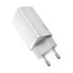 Сетевое зарядное устройство c быстрой зарядкой Baseus GaN2 Lite Quick Charger 65W (1 Type-C + 1 USB) для ноутбуков смартфонов планшетов CCGAN2L-B02 White - изображение 6