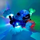 Машинка перевертыш музыкальная Jia Yue Toys 14 см на радиоуправлении с подсветкой Белый - изображение 3
