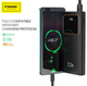 УМБ FONENG Power Bank 20000 mAh (РК дисплей) черный P58 - изображение 4
