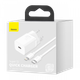 Мережевий зарядний пристрій Baseus TZCCSUP-B PD+Lightning 20W 3А, White - зображення 2