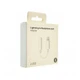 Перехідник адаптер Lightning to 3.5 mm для Apple Iphone iPod iPad 1 White - зображення 2