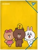 Папка YES A4 на резинке Line Friends (492098) (5056574401250) - изображение 1