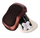 Массажная роликовая подушка массажер Massage pillow GHM 8018 для спины и шеи на 8 роликов - изображение 6