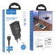 Адаптер мережевий Hoco Micro USB Cable Star round dual Port charger set C88A |2USB, 2.4A| black - зображення 2