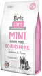 Сухий корм для дорослих собак породи йоркширський тер'єр Brit Care Sensitive Grain Free Yorkshire 2 кг (8595602520190) - зображення 1