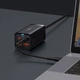 Сетевое зарядное устройство 4 выхода на 100 Вт BASEUS GaN3 Pro (2 Type-C, 2 USB, QC4.0+, PD3.0). Black - изображение 7