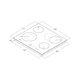 Варочная поверхность электрическая AKPO PKA 58 601/2 - изображение 6