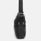 Сумка мужская кожаная Laras K105113bl Черная (ROZ6400172827) - изображение 5