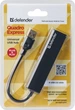 USB-хаб Defender Quadro Express USB3.0 4USB Чорний (4714033832045) - зображення 3