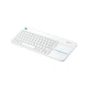 Клавіатура бездротова Logitech K400 Plus White (920-007146) - зображення 3
