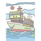 Водні розмальовки Кораблі Crystal Book (F00024507) (201123) - зображення 2