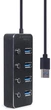USB-хаб на 4 порти USB 3.0 Gembird UHB-U3P4P-01 - зображення 3