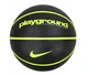Мяч баскетбольный Nike Everyday Playground N.100.4498.085.07 №7 Черно-салатовый - изображение 1