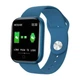 Годинник Smart Watch T80S, два браслети, температура тіла, тиск, оксиметр. Колір: синій - зображення 1