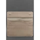 Шкіряний чохол-конверт на магнітах для MacBook 15 дюйм Світло-бежевий - зображення 3
