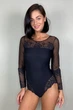Жіноче боді з мереживом Janira 45266 black 46(L) Чорний - зображення 2
