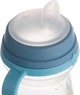 Тренировочная кружка Canpol Babies Bonjour Paris с силиконовым носиком FirstCup 250 мл Голубая (56/613_blu) - изображение 3