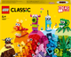 Zestaw klocków LEGO Classic Oryginalne potwory 140 elementów (11017) - obraz 1