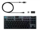 Клавiатура бездротова Logitech G915 TKL Lightspeed Wireless RGB Mechanical Carbon Tactile Switch (920-009503) - изображение 3