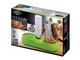 Пластиковая миска для собак/котов с поилкой Pet Feeder зеленая - изображение 2