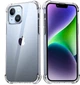 iPhone 14 Plus чехол прозрачный силикон Military Grade - Gisolo - изображение 1