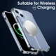 iPhone 14 Plus чехол прозрачный силикон Military Grade - Gisolo - изображение 4