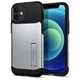 Чохол Spigen Slim Armor Satin для iPhone 12 mini (Сріблястий) - зображення 7