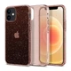 Чохол Spigen Liquid Crystal Glitter для iPhone 12 mini (Рожевий) - зображення 5