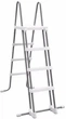Каркасный бассейн Intex 26730 круглый 488x122 см ,фильтр-насос, лестница, тент, подстилка, панорамное окно 19156л - изображение 11
