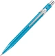 Механический карандаш Caran d'Ache 844 0.7 мм Metal-X Голубой (7630002346986) - изображение 1