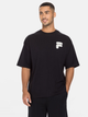 T-shirt męski basic Fila FAM0140-80001 M Czarny (4064556365415) - obraz 1