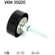 Ролик натягувача ременя SKF VKM 35020 - зображення 1