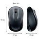Мышка Logitech M325s Wireless Dark Silver (910-006812) - изображение 3