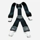 Подтяжки Weatro new-bigpdt-X001 185 см Черные - изображение 2