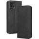 Чехол-книжка Deexe Retro Style для Motorola Moto G72 - Black - изображение 4