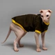 Теплая кофта для кота или кошки с рукавом Style Pets «CLASSIC» Khaki M+ - изображение 1