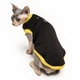 Теплая кофта (майка) без рукава для кота или кошки Style Pets «CLASSIC» black L- - изображение 4