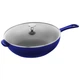 Сковорідка Staub Cast Iron 25 см з кришкою синя - зображення 1